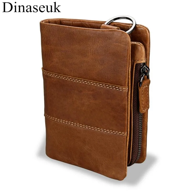 Newest Multi Function Bi-fold Wallets Vintage Men Genuine Leather Credit Card Purse For Cash Brown Black Key Chain Holder RFID 
Newest Multi Function Bi-fold Wallets Vintage Men Genuine Leather Credit Card Purse For Cash Brown Black Key Chain Holder RFID