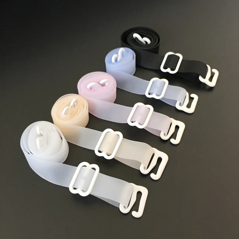 Women Bra Silicone Straps 1.5 cm wide Adjustable Elastic Soft Shoulder Straps Intimates Accessories bra straps 5 pairs/lot
Women Bra Silicone Straps 1.5 cm wide Adjustable Elastic Soft Shoulder Straps Intimates Accessories bra straps 5 pairs/lot