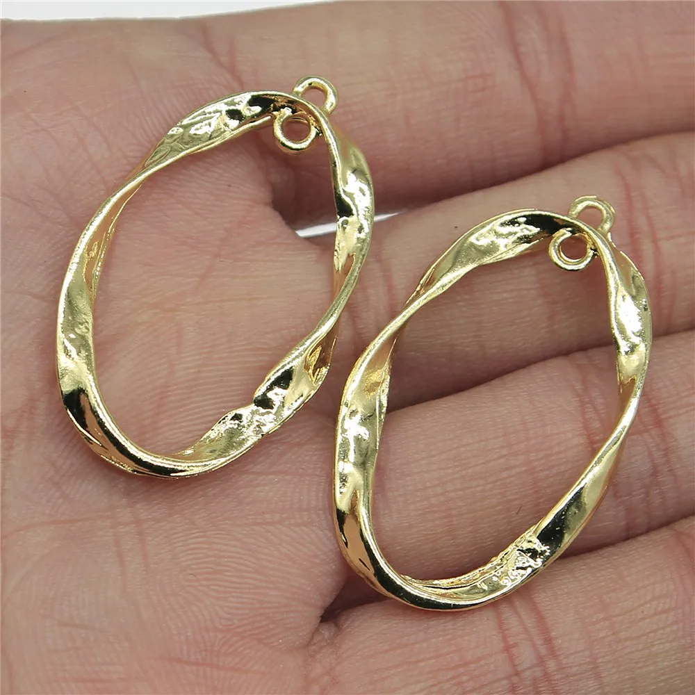 WYSIWYG 5pcs/lot Geometric Charms For Jewelry Making 23x39mm High Quality KC Gold Color Accessories For Earring Making 
WYSIWYG 5pcs/lot Geometric Charms For Jewelry Making 23x39mm High Quality KC Gold Color Accessories For Earring Making