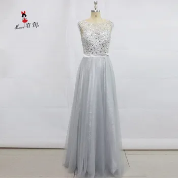 Robe de Soiree 2017 Silver Evening Dresses Long Sparky Rhinestones Prom Party Dress Formal Evening Gowns Special Occasion Noche
Robe de Soiree 2017 Silver Evening Dresses Long Sparky Rhinestones Prom Party Dress Formal Evening Gowns Special Occasion Noche