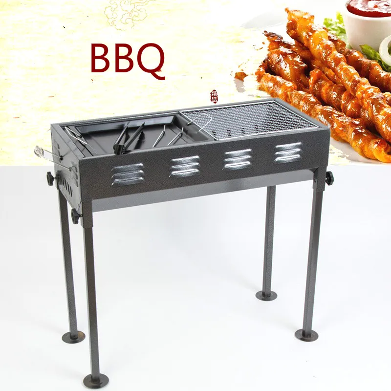 Portable Folding Charcoal BBQ Grill for more than 5 people Outdoor Camping Barbecue Roasting Picnic Family Party Grill
Portable Folding Charcoal BBQ Grill for more than 5 people Outdoor Camping Barbecue Roasting Picnic Family Party Grill