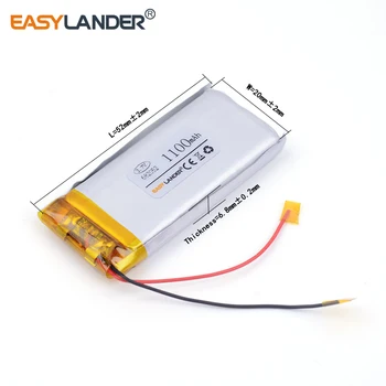 li ion Size 682052 3.7V 1100 mah Lithium polymer Battery With Protection Board For GPS Tablet PC Digital Products Free Shipping
li ion Size 682052 3.7V 1100 mah Lithium polymer Battery With Protection Board For GPS Tablet PC Digital Products Free Shipping