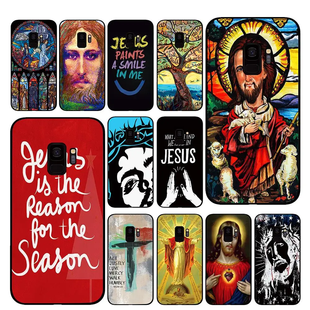 Jesus Christ art Black TPU Case For Samsung Galaxy S10 S10E S8 Plus S6 S7 Edge S9 S10e PlusNote 8 9
Jesus Christ art Black TPU Case For Samsung Galaxy S10 S10E S8 Plus S6 S7 Edge S9 S10e PlusNote 8 9