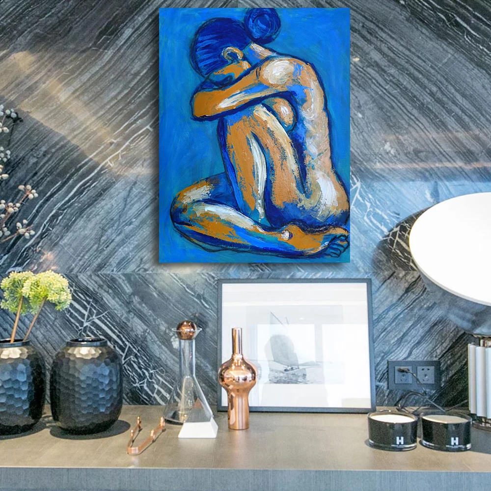 Home Decor Love Nude Figure Oil Painting Canvas Painting Wall Pictures for Living Room posters and painting Pop Art
Home Decor Love Nude Figure Oil Painting Canvas Painting Wall Pictures for Living Room posters and painting Pop Art