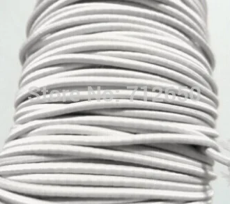 Free shipping 10 meter White color DIY handmade materials round elastic rope rubber band diameter 3mm
Free shipping 10 meter White color DIY handmade materials round elastic rope rubber band diameter 3mm