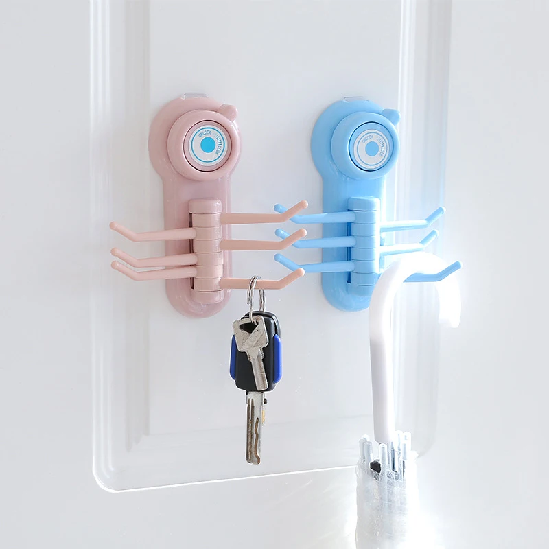 Creative six-claw hook Powerful suction cup no-trace multi-purpose small object six-link hook keys holder wall home home storage
Creative six-claw hook Powerful suction cup no-trace multi-purpose small object six-link hook keys holder wall home home storage