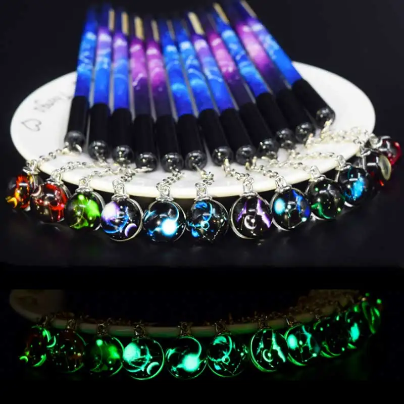 Luminous Zodiac Pendant Gel Pen Creative Twelve Constellations Student Neutral Pen for School Writing Kawaii Stationery Gifts
Luminous Zodiac Pendant Gel Pen Creative Twelve Constellations Student Neutral Pen for School Writing Kawaii Stationery Gifts