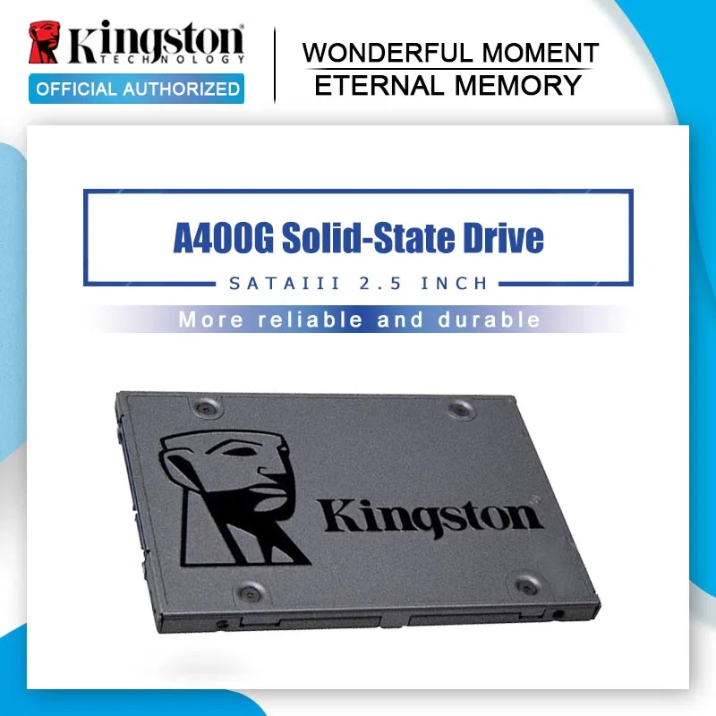 

Kingston A400 SSD 120GB 240GB 480GB Internal Solid State Drive 2.5 inch SATA III HDD Hard Disk HD Notebook PC 120G 240G 480G .
