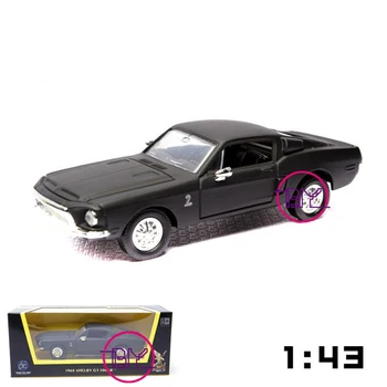 Brand New 1/43 Scale Road Signature Car Models 1968 Shelby GT-500KR Diecast Models Black with Box Alloy and ABS
Brand New 1/43 Scale Road Signature Car Models 1968 Shelby GT-500KR Diecast Models Black with Box Alloy and ABS