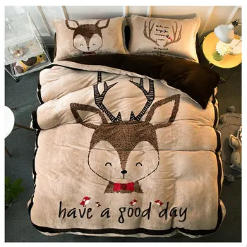 4pcs Bedding Sets Flannel Winter Thickening Plush Duvet Cover Cartoon Bedspread Sheet Pillow Cases Soft and Warm Immediately
4pcs Bedding Sets Flannel Winter Thickening Plush Duvet Cover Cartoon Bedspread Sheet Pillow Cases Soft and Warm Immediately