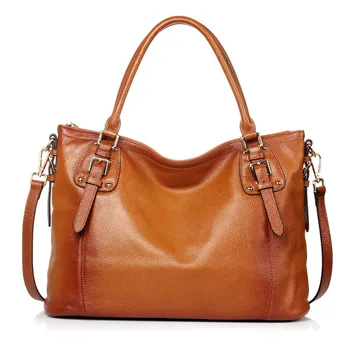 Hign Quality Real Cow Leather Ladies HandBags Women Genuine Leather bags Totes Messenger Bags Brown Female Shoulder Bag #M9202
Hign Quality Real Cow Leather Ladies HandBags Women Genuine Leather bags Totes Messenger Bags Brown Female Shoulder Bag #M9202