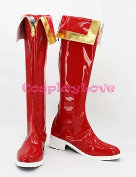 Newest Custom Made Anime Kantai Collection Red shimakaze Kancolle Shimakaze Cosplay Shoes Long Boots For Halloween Christmas
Newest Custom Made Anime Kantai Collection Red shimakaze Kancolle Shimakaze Cosplay Shoes Long Boots For Halloween Christmas