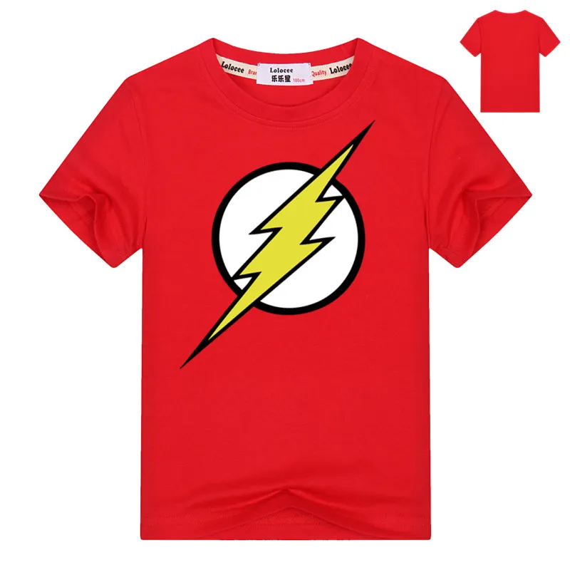 DC Comics Boys The Flash Logo Red T-Shirt Kids Casual Tee shirt Children 100%Cotton Superman Batman Hulk Clothing dropship
DC Comics Boys The Flash Logo Red T-Shirt Kids Casual Tee shirt Children 100%Cotton Superman Batman Hulk Clothing dropship