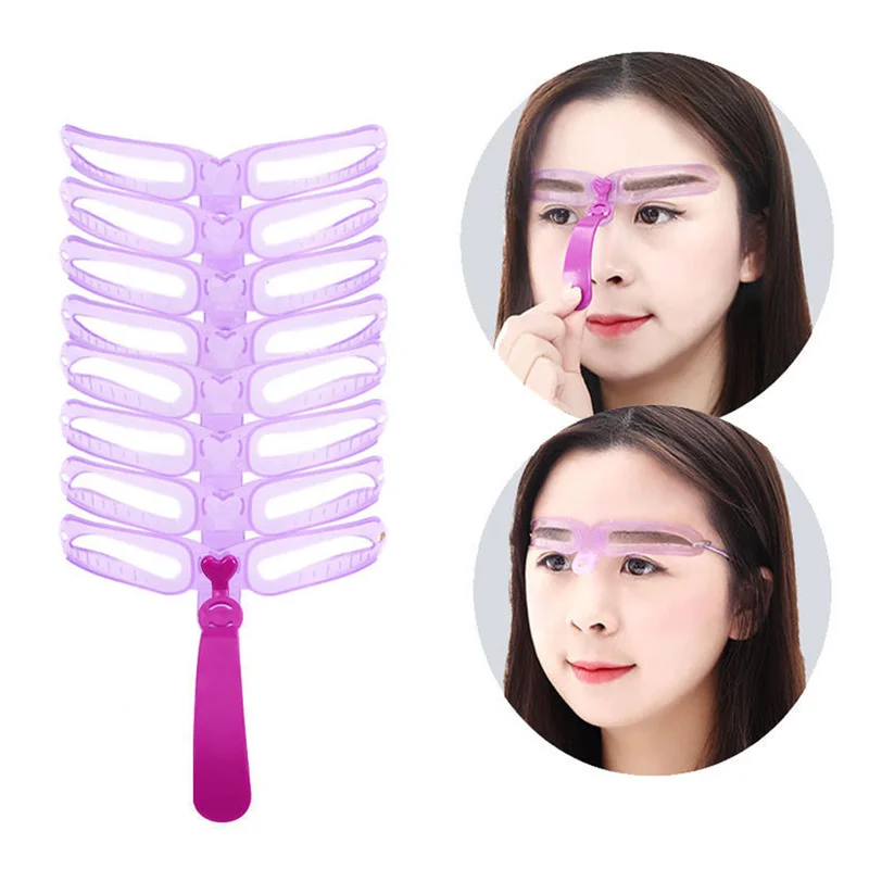 8 In1 Lazy Eyebrow card Eyebrow Stencils Kit Reusable Eyebrow Shaping Template Helper Grooming Card Defining Makeup Tools
8 In1 Lazy Eyebrow card Eyebrow Stencils Kit Reusable Eyebrow Shaping Template Helper Grooming Card Defining Makeup Tools