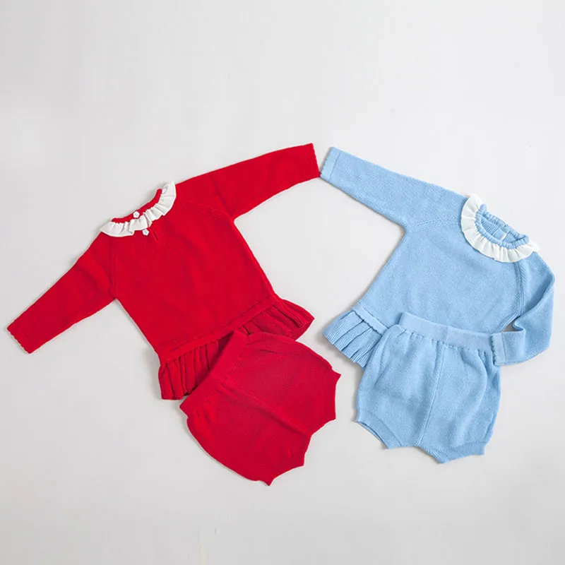 New 2019 Spring Autumn Baby Girls Knitting Long Sleeved Sweater + Shorts Kids Clothes Girls Outfits Suits Children Clothing Sets
New 2019 Spring Autumn Baby Girls Knitting Long Sleeved Sweater + Shorts Kids Clothes Girls Outfits Suits Children Clothing Sets