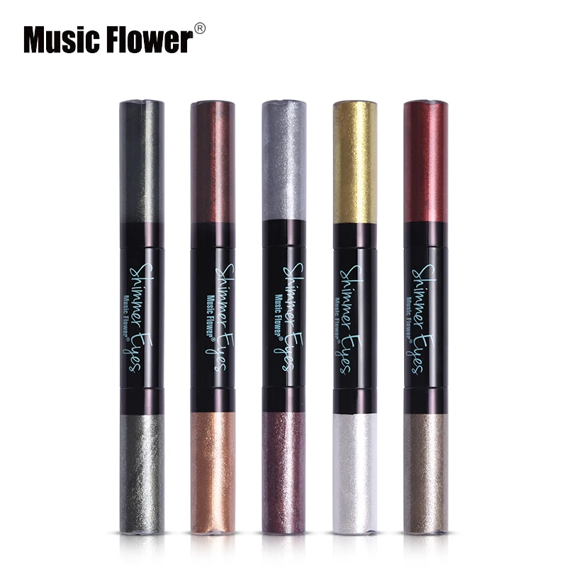 Music Flower Brand Glitter Metallic Eye Liner + Liquid Eyeshadow Makeup Set Silver Gold Shimmer Eye Liner Pigment Cosmetic Kits
Music Flower Brand Glitter Metallic Eye Liner + Liquid Eyeshadow Makeup Set Silver Gold Shimmer Eye Liner Pigment Cosmetic Kits