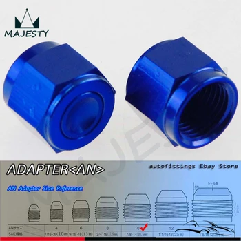 2PCS Aluminum 10-AN AN10 Adapter Female Flare End Cap / Plug / Tube Nut Fitting Blue
2PCS Aluminum 10-AN AN10 Adapter Female Flare End Cap / Plug / Tube Nut Fitting Blue