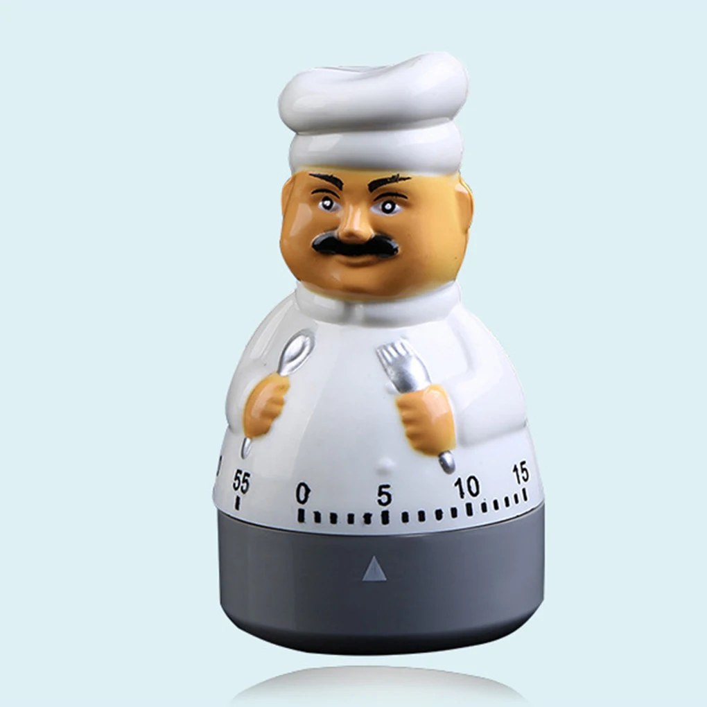 Male Chef Kitchen Mechanical Timer 1-60 Minutes Cartoon Manual Timer Home Office Classroom Games Clock
Male Chef Kitchen Mechanical Timer 1-60 Minutes Cartoon Manual Timer Home Office Classroom Games Clock