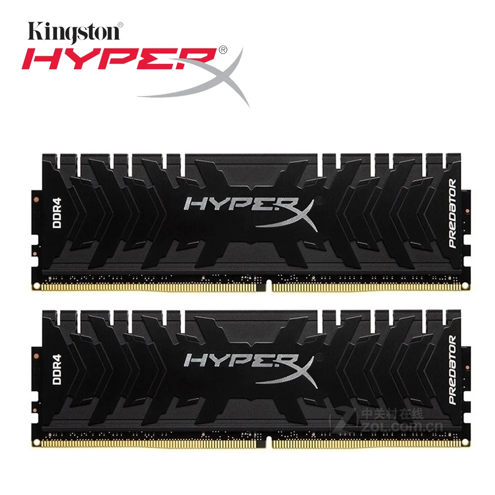 Kingston HyperX Predator Black 16GB 3000MHz DDR4 CL15 DIMM XMP HX430C15PB316 Memoria Ram ddr4 for Desktop Memory Rams (3)
