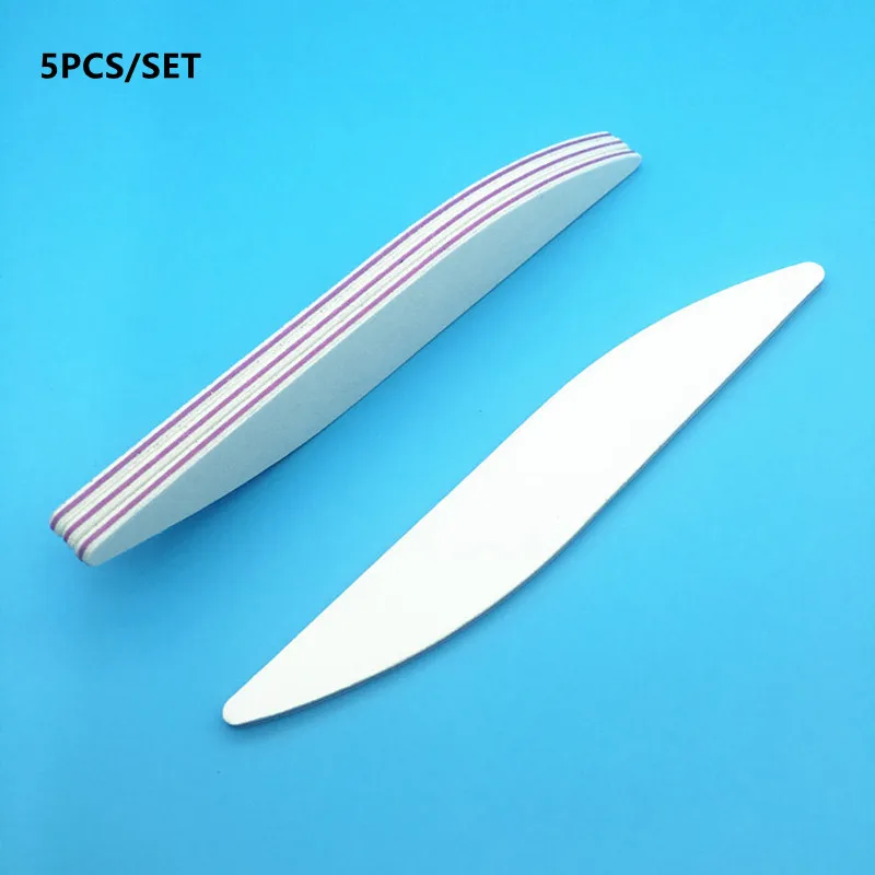 5Pcs Nail Files Polish Sanding Buffer Block White Moon 100/180 Nail Art UV Gel Beauty Buffing Tips Manicure Pedicure Tools
5Pcs Nail Files Polish Sanding Buffer Block White Moon 100/180 Nail Art UV Gel Beauty Buffing Tips Manicure Pedicure Tools