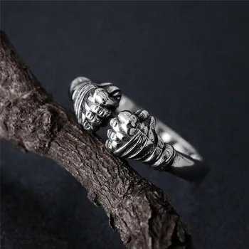 New 925 sterling silver fashion boxing fists men's rings silver ring Man's silver ring
New 925 sterling silver fashion boxing fists men's rings silver ring Man's silver ring