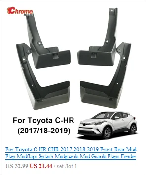 Toyota C-Hr Chr 2017 2018 2019 Bota De Carga Traseira Porta-malas Forro Bandeja Esteira