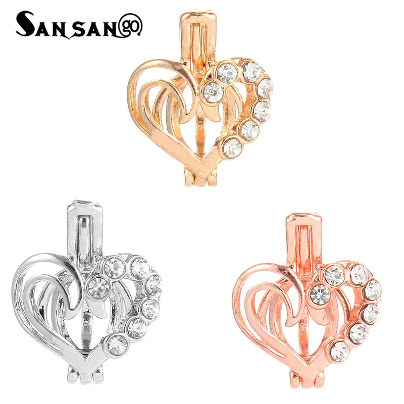 5pcs love shape Pearl Cage Pendant Gold/ Silver Essential Oil Diffuser Jewelry Accessories DIY Necklace For Unisex Gift
5pcs love shape Pearl Cage Pendant Gold/ Silver Essential Oil Diffuser Jewelry Accessories DIY Necklace For Unisex Gift