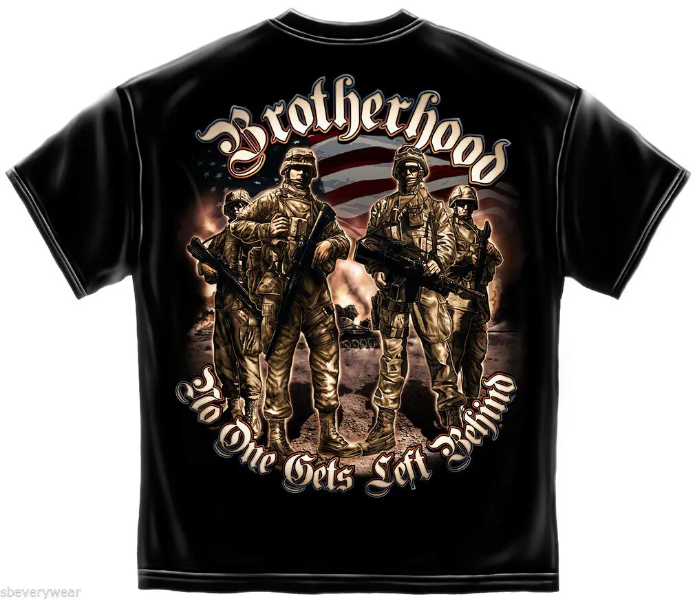 2019 Fashion Us Army Marines Military Usa American Soldier Brotherhood Usmc T Shirt Tee S-3Xl Double Side Tee
2019 Fashion Us Army Marines Military Usa American Soldier Brotherhood Usmc T Shirt Tee S-3Xl Double Side Tee