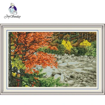 Joy Sunday,Maple River,cross stitch embroidery set,11CT Printed Fabric,printing cloth embroidery,Scenery pattern cross stitch
Joy Sunday,Maple River,cross stitch embroidery set,11CT Printed Fabric,printing cloth embroidery,Scenery pattern cross stitch