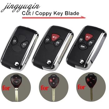 jingyuqin Cut Blade Modified Car Remote Flip key Shell For Toyota Camry Corolla Avalon Venza 2007 -2012 2 3 4 Button Fob Case
jingyuqin Cut Blade Modified Car Remote Flip key Shell For Toyota Camry Corolla Avalon Venza 2007 -2012 2 3 4 Button Fob Case