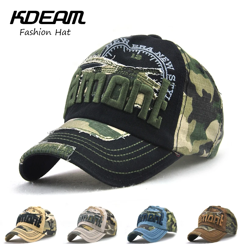 KDEAM Camouflage hat 2018 New Baseball Cap 3D Embroidery desgin fashion men Flat Navy blue caps For women 5 colors KD06211
KDEAM Camouflage hat 2018 New Baseball Cap 3D Embroidery desgin fashion men Flat Navy blue caps For women 5 colors KD06211