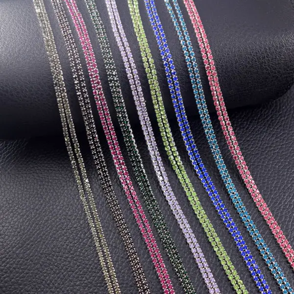 10yards SS6 2mm Rhinestone Cup chain Density Trims Silver Gold base Apparel Sewing style DIY Garment Shoes accessories Customize
10yards SS6 2mm Rhinestone Cup chain Density Trims Silver Gold base Apparel Sewing style DIY Garment Shoes accessories Customize
