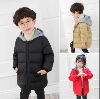 Children's cotton coat long thick boy down jacket cotton 2018 new girls baby cotton jacket winter coat tide
Children's cotton coat long thick boy down jacket cotton 2018 new girls baby cotton jacket winter coat tide