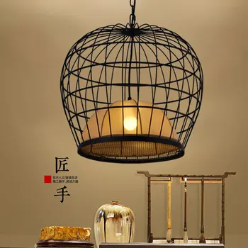 The new Chinese Pendant Lights classical iron cage hanging lamp lantern custom hotel rooms the hotel restaurant deck LU728310
The new Chinese Pendant Lights classical iron cage hanging lamp lantern custom hotel rooms the hotel restaurant deck LU728310