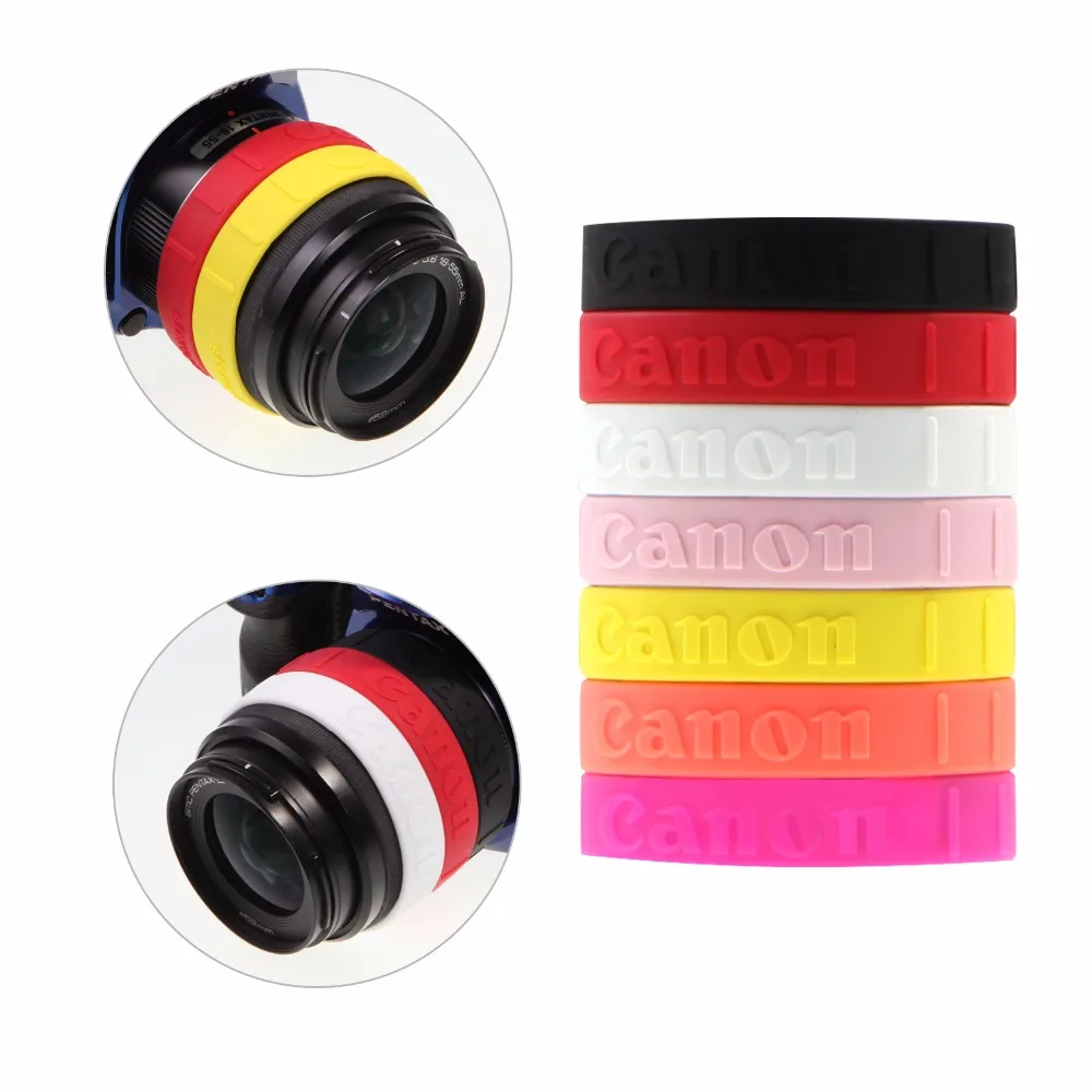 Meking Colorful Silicone Follow Focus Ring for Canon DSLR Lens Filter Anti-slip Zooming Control Rubber Band
Meking Colorful Silicone Follow Focus Ring for Canon DSLR Lens Filter Anti-slip Zooming Control Rubber Band