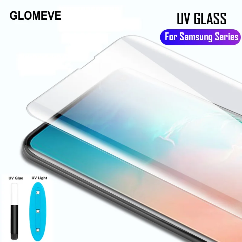 UV Tempered Glass For Samsung S10 S8 S9 S7 Edge Note 9 8 Full Liquid Glue Screen Protector For Samsung Galaxy S8 S9 Plus Film
UV Tempered Glass For Samsung S10 S8 S9 S7 Edge Note 9 8 Full Liquid Glue Screen Protector For Samsung Galaxy S8 S9 Plus Film