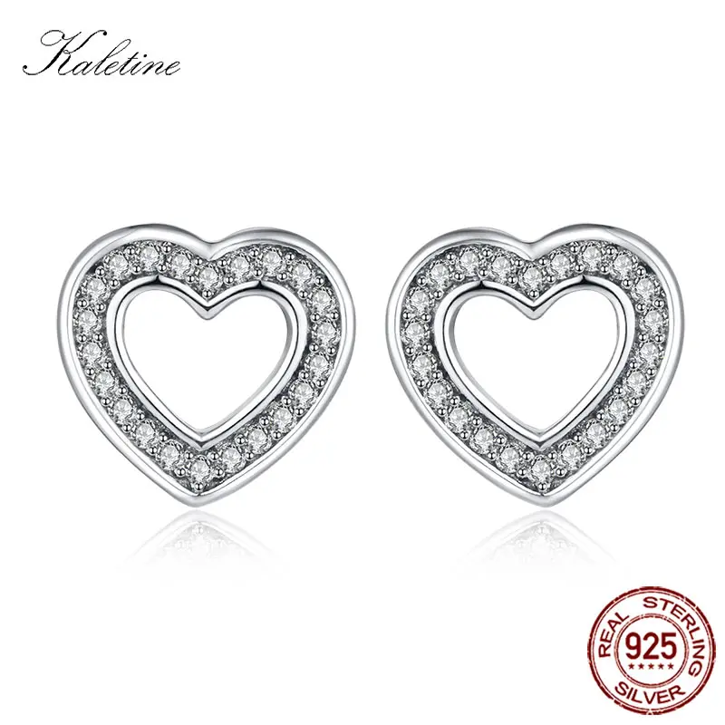 Women Sweet Heart Forever Love Earring Stud Earrings Sterling 925 Silver Captured Hearts Ear Jackets for Girls Jewelry KLTE063
Women Sweet Heart Forever Love Earring Stud Earrings Sterling 925 Silver Captured Hearts Ear Jackets for Girls Jewelry KLTE063