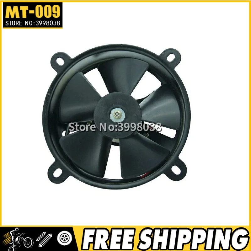12V Cooling Fan Radiator Universal DC Cooler Power Fit For 200-250cc Water-cooled Engine ATV Quad Go-kart Motocross FS-006 | Автомобили и