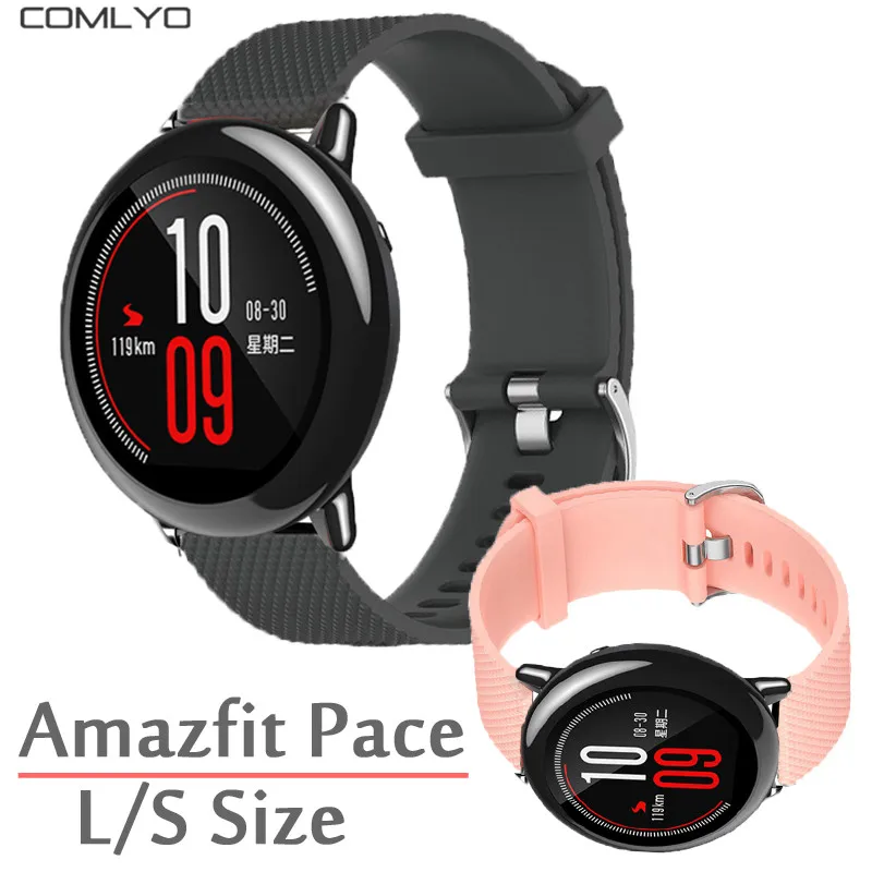 Huami amazfit Pace strap smart watch band silicone 22mm wristband for xiaomi huami amazfit stratos 2/galaxy watch 46mm/gear s3
Huami amazfit Pace strap smart watch band silicone 22mm wristband for xiaomi huami amazfit stratos 2/galaxy watch 46mm/gear s3