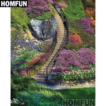 HOMFUN Full Square/Round Drill 5D DIY Diamond Painting "Ladder landscape" 3D Embroidery Cross Stitch 5D Home Decor A00884
HOMFUN Full Square/Round Drill 5D DIY Diamond Painting "Ladder landscape" 3D Embroidery Cross Stitch 5D Home Decor A00884
