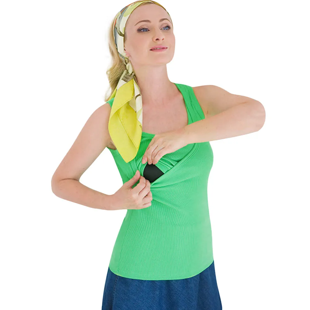 Maternity clothes breast feeding tees for Women Solid Pregnant Nursing Baby For Maternity Sleeveless Sport Blouse T-Shirt
Maternity clothes breast feeding tees for Women Solid Pregnant Nursing Baby For Maternity Sleeveless Sport Blouse T-Shirt