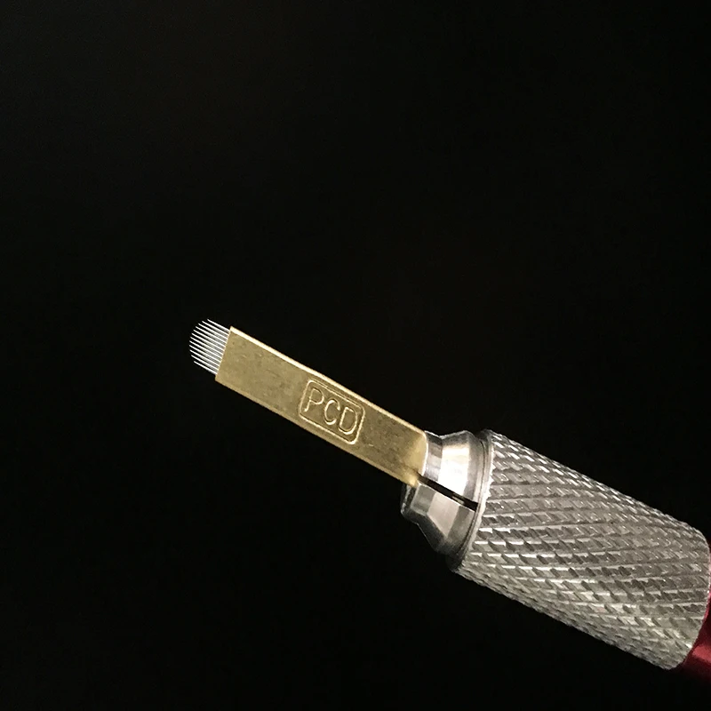 100 pcs PCD U12 Microblades Needles for Permanent Makeup EYEBROW Blades Manual MICROBLADING Pen 3D Embroidery Gold Tattoo Copper
100 pcs PCD U12 Microblades Needles for Permanent Makeup EYEBROW Blades Manual MICROBLADING Pen 3D Embroidery Gold Tattoo Copper