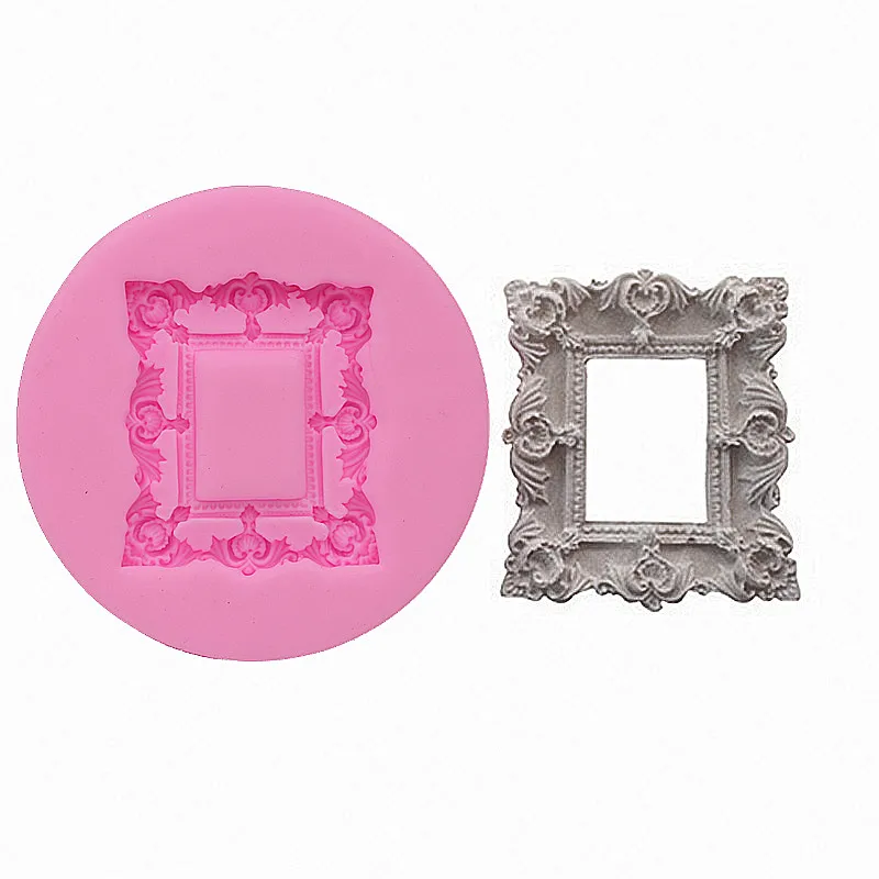 Retro Photo Frame Cake Silicone Mold Handmade Chocolate Soap Mold DIY Cake Dessert Baking Tools Cake Pastry Decorative Mold new
Retro Photo Frame Cake Silicone Mold Handmade Chocolate Soap Mold DIY Cake Dessert Baking Tools Cake Pastry Decorative Mold new