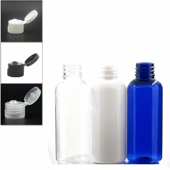 50ml empty round Plastic Bottles, blue/white/clear PET bottle with black/transparent/white flit top cap plastic bottle X 5
50ml empty round Plastic Bottles, blue/white/clear PET bottle with black/transparent/white flit top cap plastic bottle X 5