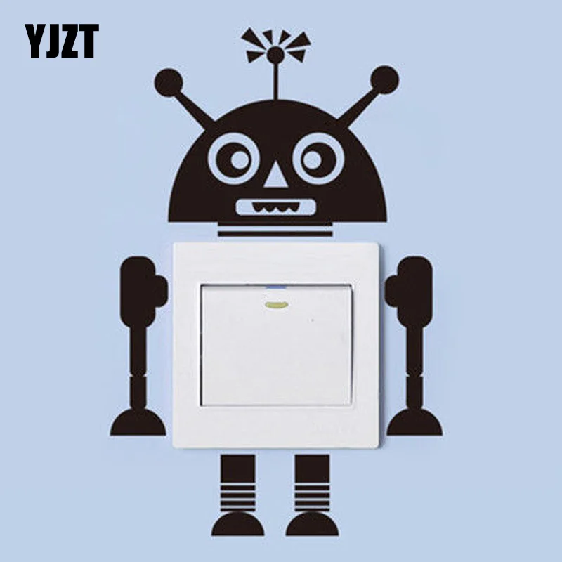 Robot DIY Switch Sticker Wall Quote Wall Stickers Vinyl Mural Decor Decal Black 7SS0087
Robot DIY Switch Sticker Wall Quote Wall Stickers Vinyl Mural Decor Decal Black 7SS0087