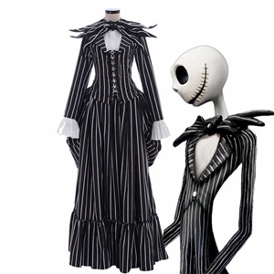 The Nightmare Before Christmas Cosplay Jack Skellington Costume Halloween Party Fashion Fit Figure Costume Drop Ship
The Nightmare Before Christmas Cosplay Jack Skellington Costume Halloween Party Fashion Fit Figure Costume Drop Ship