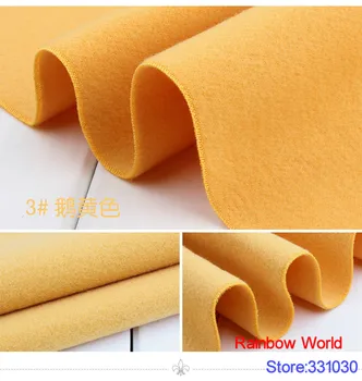 3# yellow 1 meter double brushed middle thick cloth fabric for DIY colthes dress overcoat material
3# yellow 1 meter double brushed middle thick cloth fabric for DIY colthes dress overcoat material