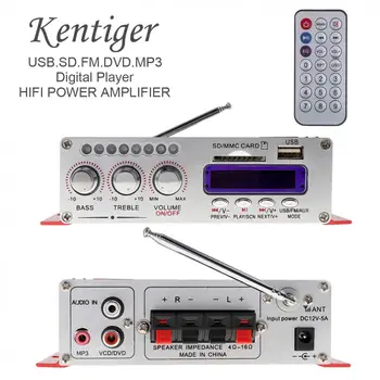 HY-502 2CH HI-FI Digital Audio Player MP3 Speaker Car Amplifier FM Radio Stereo Player Support SD / USB / MP3 / DVD Input
HY-502 2CH HI-FI Digital Audio Player MP3 Speaker Car Amplifier FM Radio Stereo Player Support SD / USB / MP3 / DVD Input