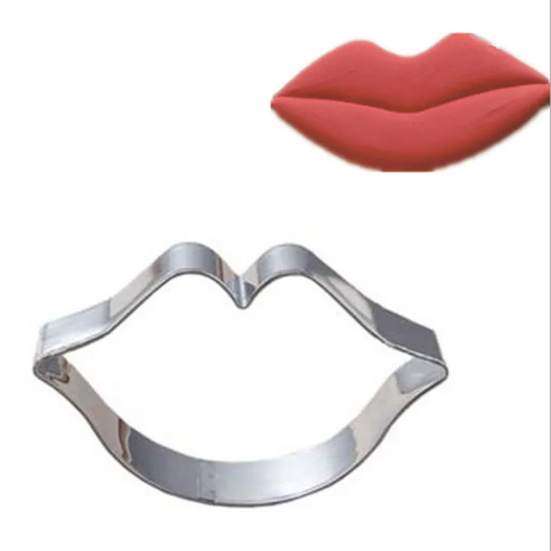 1PC Stainless Steel Cake Mould Sexy Lips Shaped Pastry Cookie Cutter Cake Biscuit Baking Tool Mold Bakeware Tools
1PC Stainless Steel Cake Mould Sexy Lips Shaped Pastry Cookie Cutter Cake Biscuit Baking Tool Mold Bakeware Tools