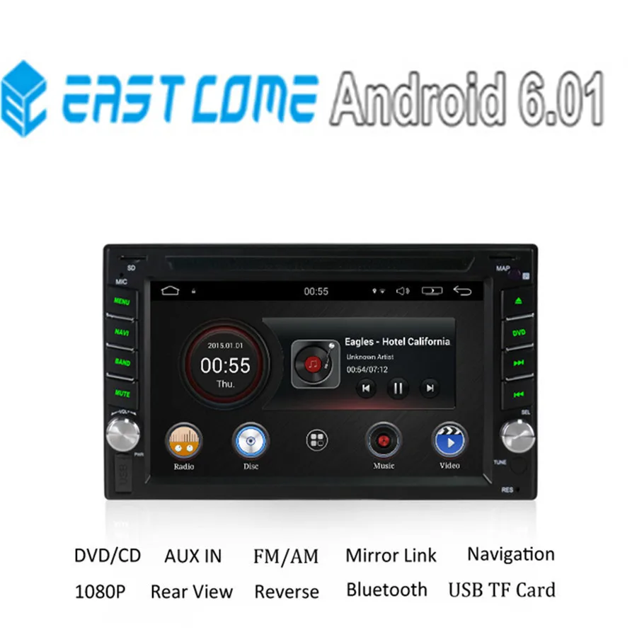 2GB RAM Quad Core Android 6.0 Universal Multimidia Double 2din 2 din Car Radio DVD Player GPS Navigation for VW Toyota Nissan
2GB RAM Quad Core Android 6.0 Universal Multimidia Double 2din 2 din Car Radio DVD Player GPS Navigation for VW Toyota Nissan